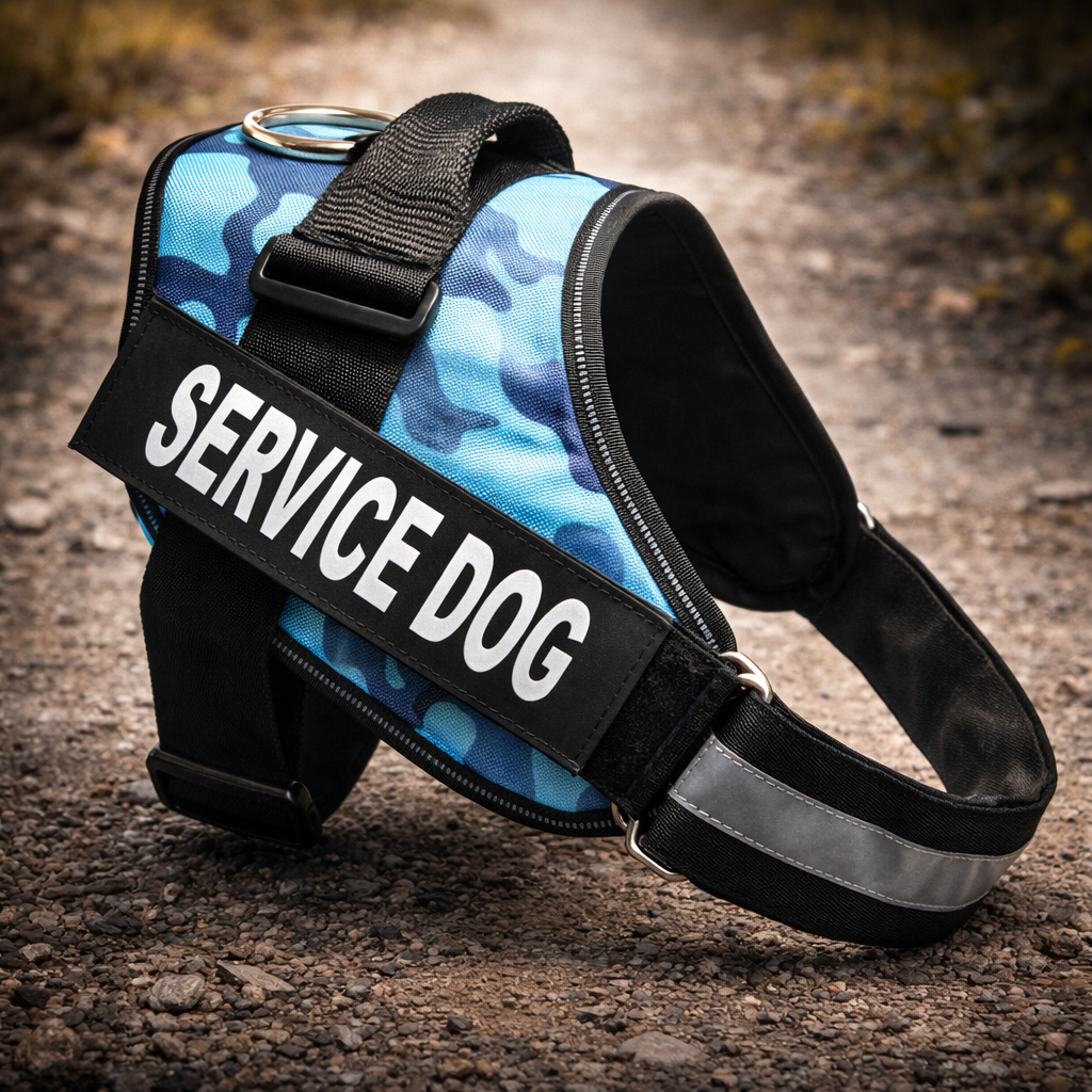 K9 Utility Vest – Tactical Hundegeschirr mit Patch und Griff (HH006)
