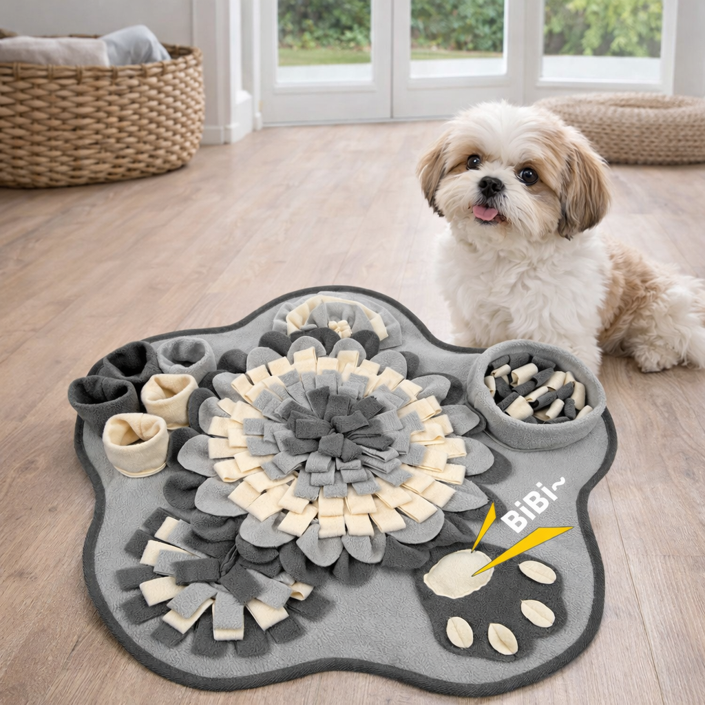 SniffMat – Schnüffelmatte & Slow-Feeding-Spielzeug für Hunde