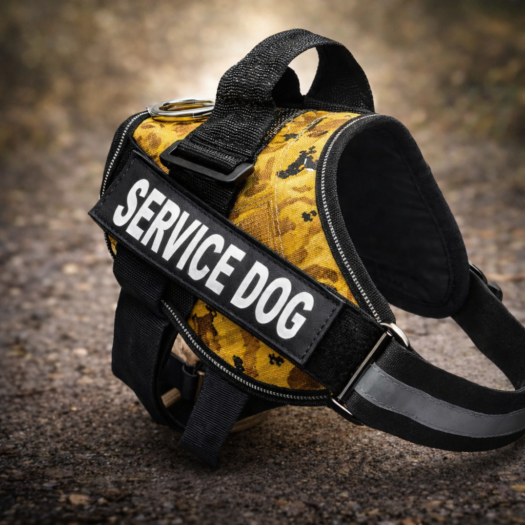 K9 Utility Vest – Tactical Hundegeschirr mit Patch und Griff (HH006)
