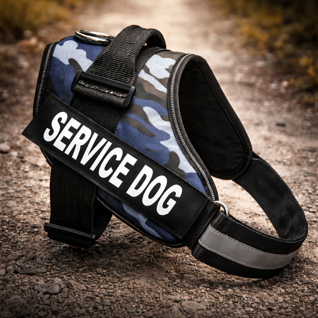 K9 Utility Vest – Tactical Hundegeschirr mit Patch und Griff (HH006)