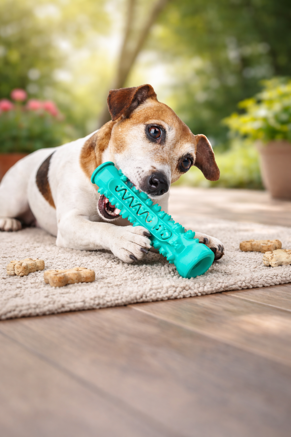 PowerBone – Bissfestes Kauspielzeug und Zahnpflege-Stick für Hunde