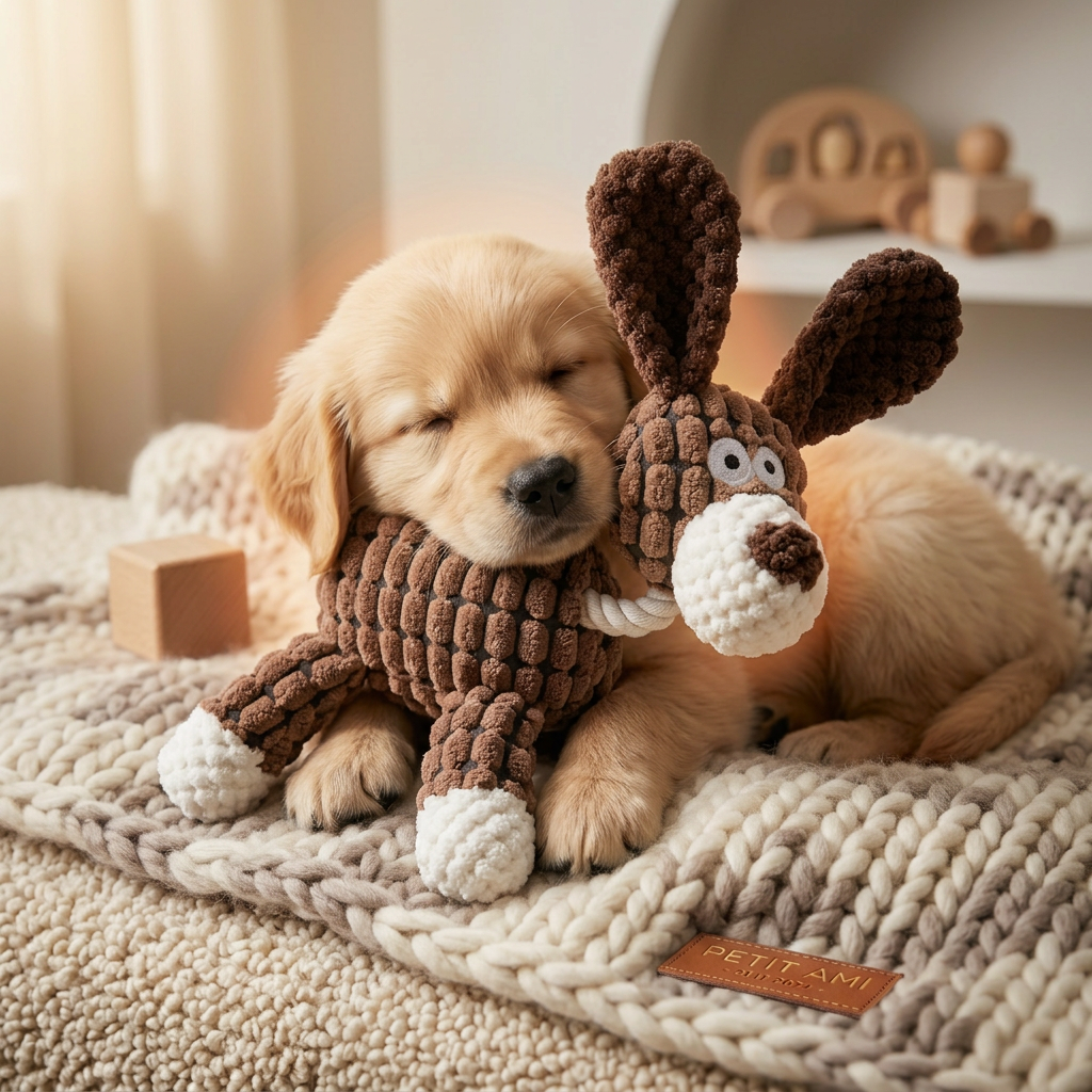 Pawvero PlushPal – Plüsch-Kuscheltier Spielzeug für Hunde und Welpen