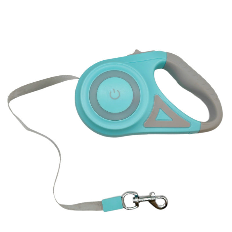 GlowLeash – LED, einziehbare Hundeleine (3m / 5m)
