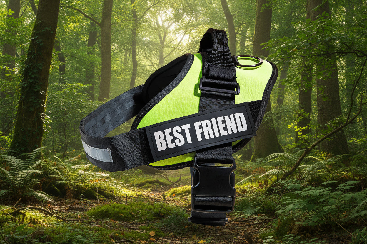 K9 Utility Vest – Tactical Hundegeschirr mit Patch und Griff (HH006)