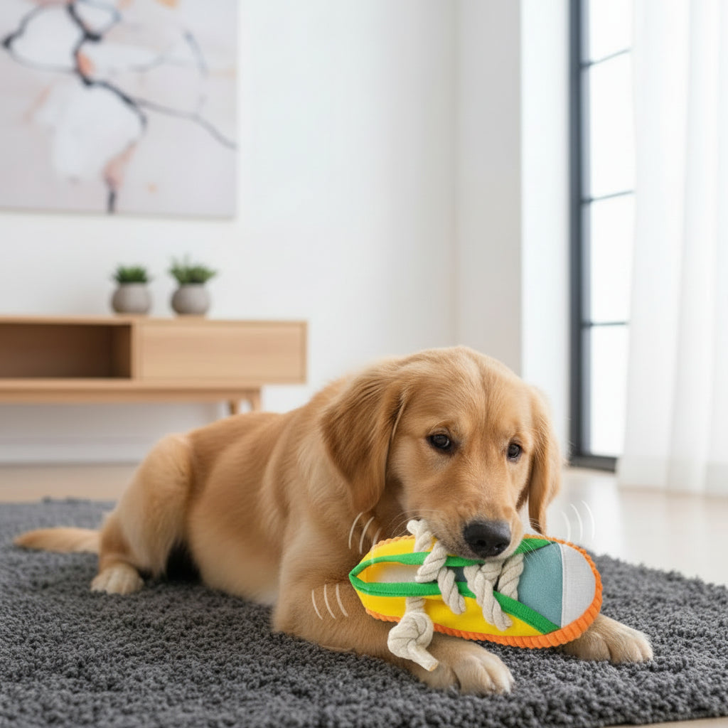 ChewSneak – Quietschendes Kauspielzeug zur Beschäftigung für Hunde