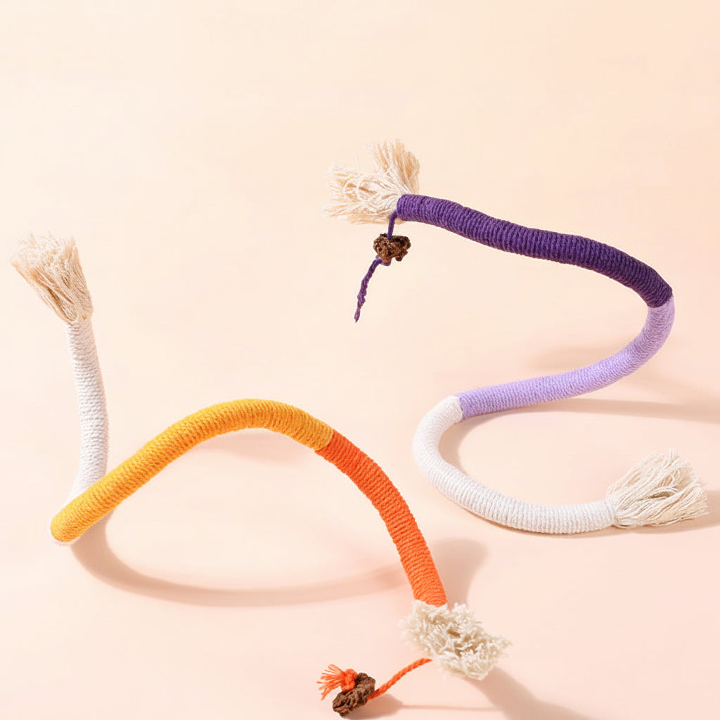 CalmRope – Baumwoll-Kauspielzeug & Zahnpflege-Spielzeug für Katzen