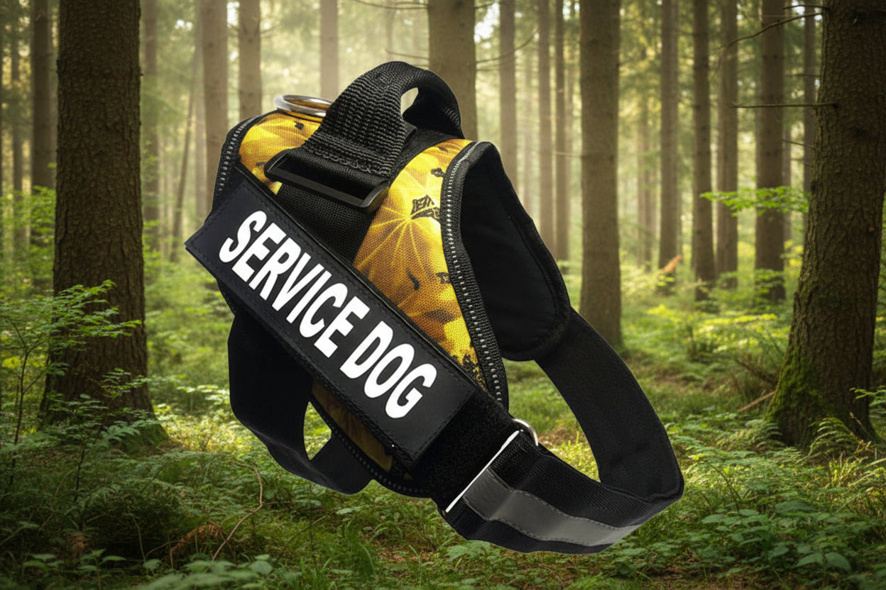 K9 Utility Vest – Tactical Hundegeschirr mit Patch und Griff (HH006)