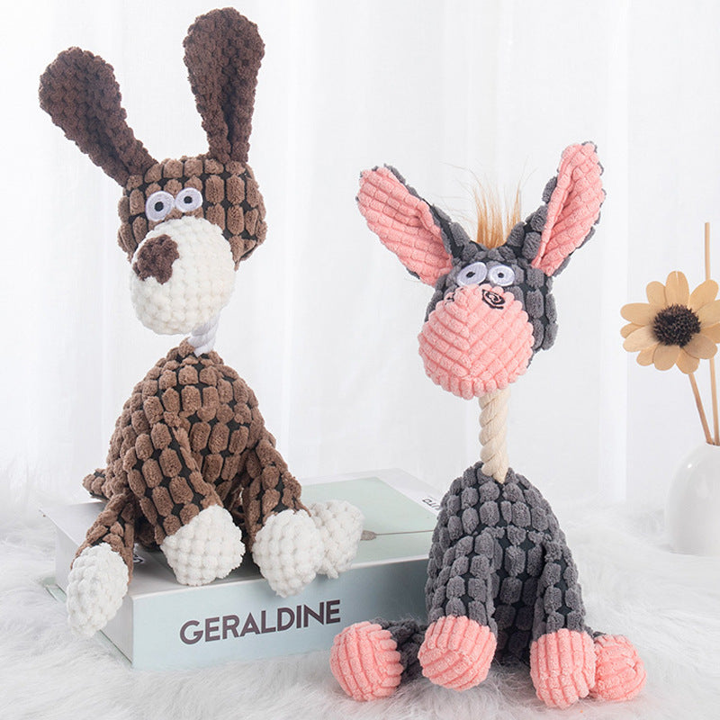 Pawvero PlushPal – Plüsch-Kuscheltier Spielzeug für Hunde und Welpen