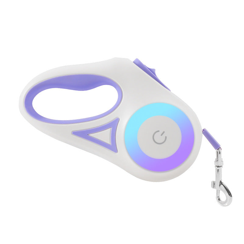 GlowLeash – LED, einziehbare Hundeleine (3m / 5m)