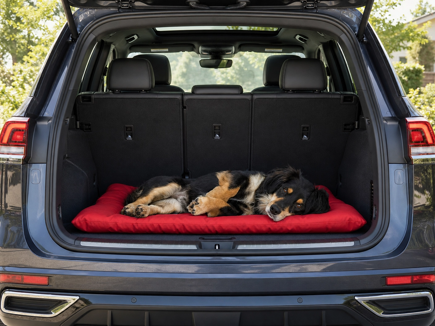 Pawvero CampBed – Wasserdichte Outdoor-Hundematte faltbar und tragbar für Hunde